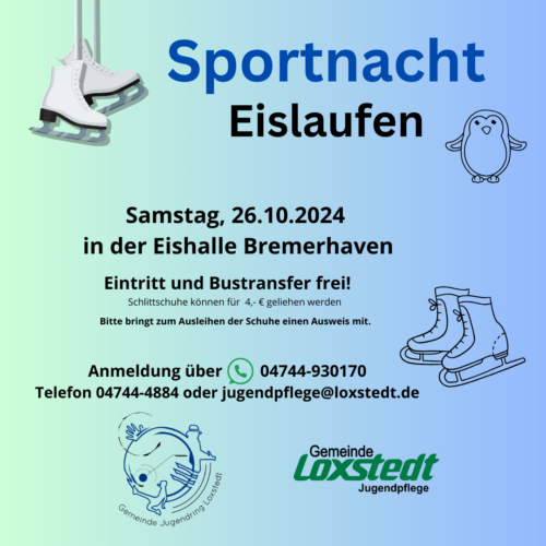 Sportnacht Eislaufen